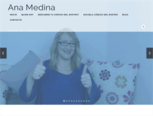 Tablet Screenshot of anamedina.com